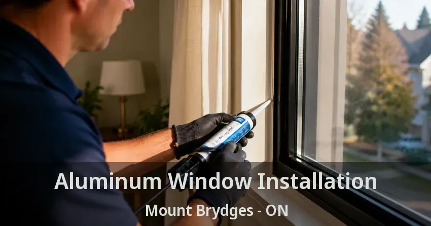 Aluminum Window Installation Mount Brydges - ON