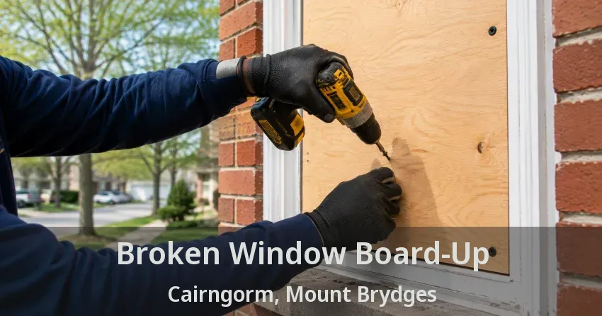 Broken Window Board-Up Cairngorm, Mount Brydges - ON