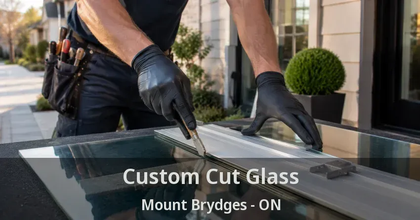 Custom Cut Glass Mount Brydges - ON