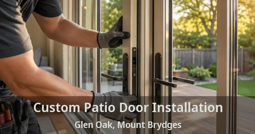 Custom Patio Door Installation Glen Oak, Mount Brydges - ON