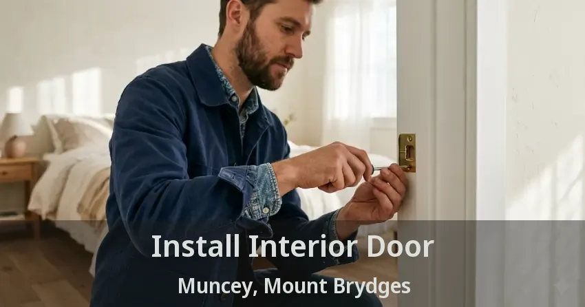 Install Interior Door Muncey, Mount Brydges - ON