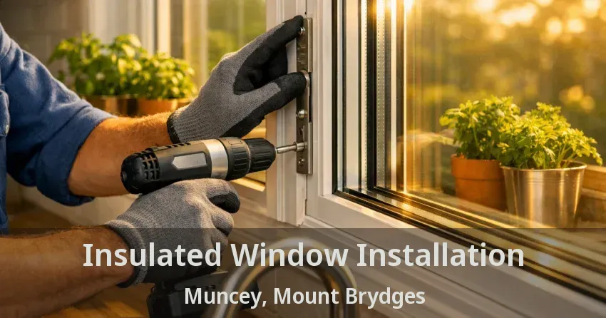 Insulated Window Installation Muncey, Mount Brydges - ON
