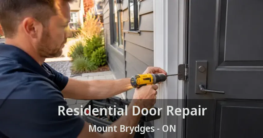 Residential Door Repair Mount Brydges - ON