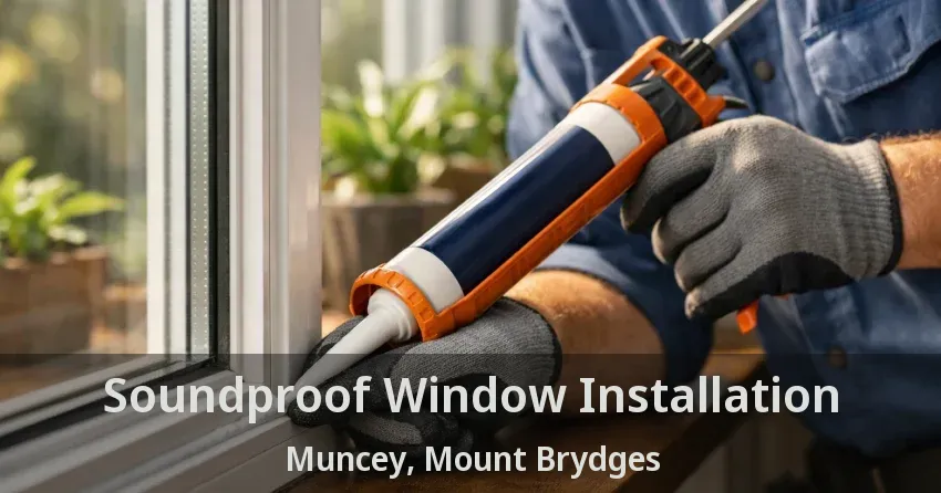 Soundproof Window Installation Muncey, Mount Brydges - ON