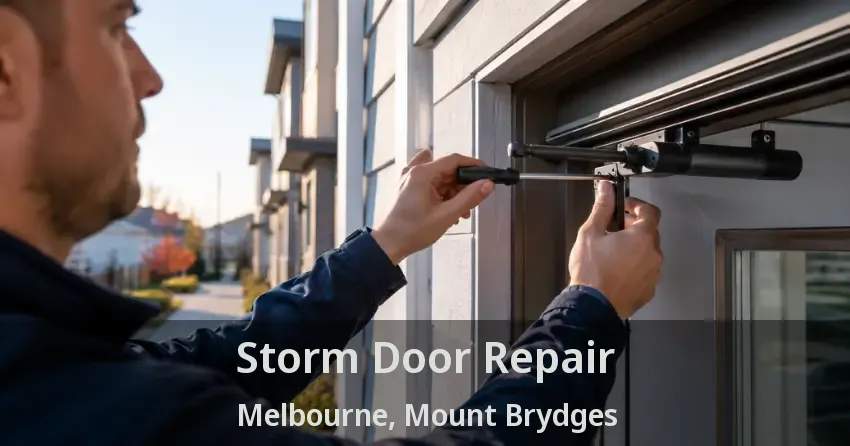 Storm Door Repair Melbourne, Mount Brydges - ON