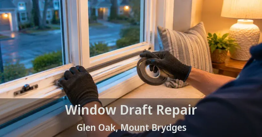 Window Draft Repair Glen Oak, Mount Brydges - ON