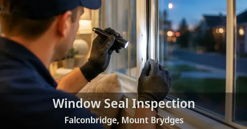 Window Seal Inspection Falconbridge, Mount Brydges - ON