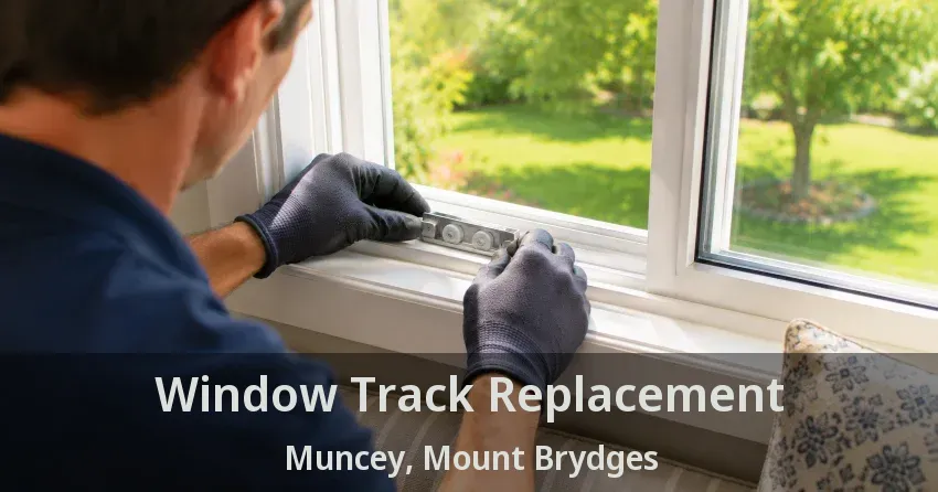 Window Track Replacement Muncey, Mount Brydges - ON