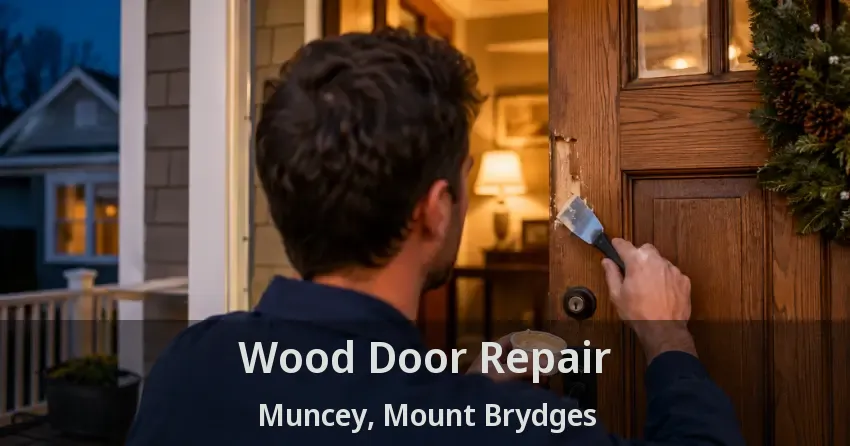 Wood Door Repair Muncey, Mount Brydges - ON