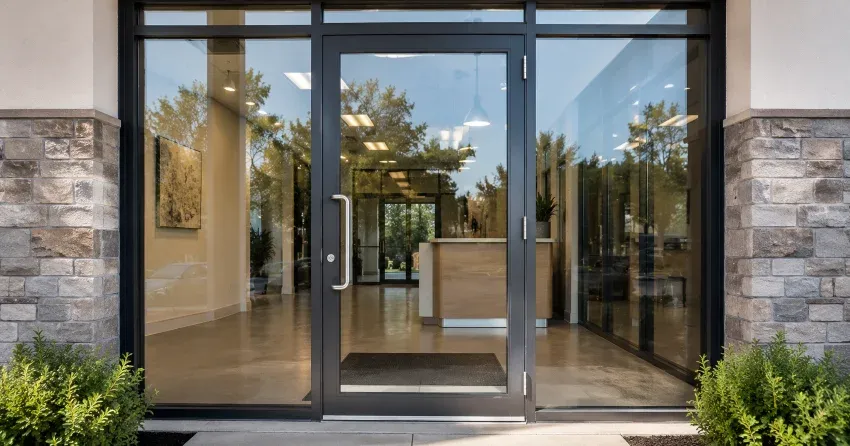 glass door installation sliding patio door in Mount Brydges